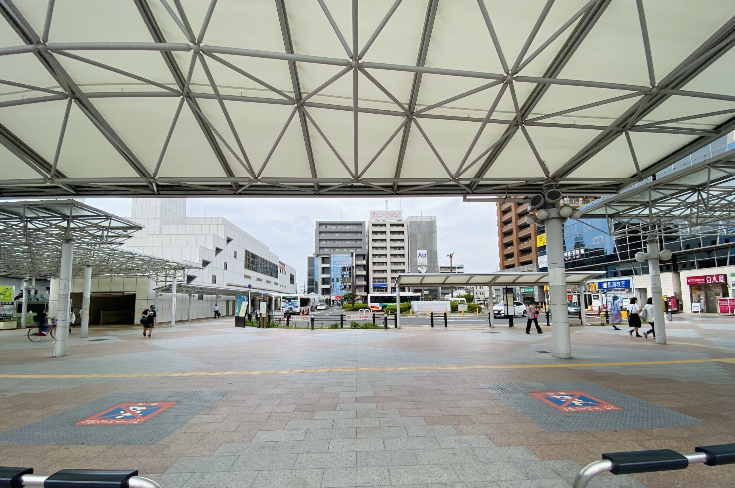 拠点駅への飛躍！中百舌鳥駅前空間活用 21年9月の様子 - 大阪の