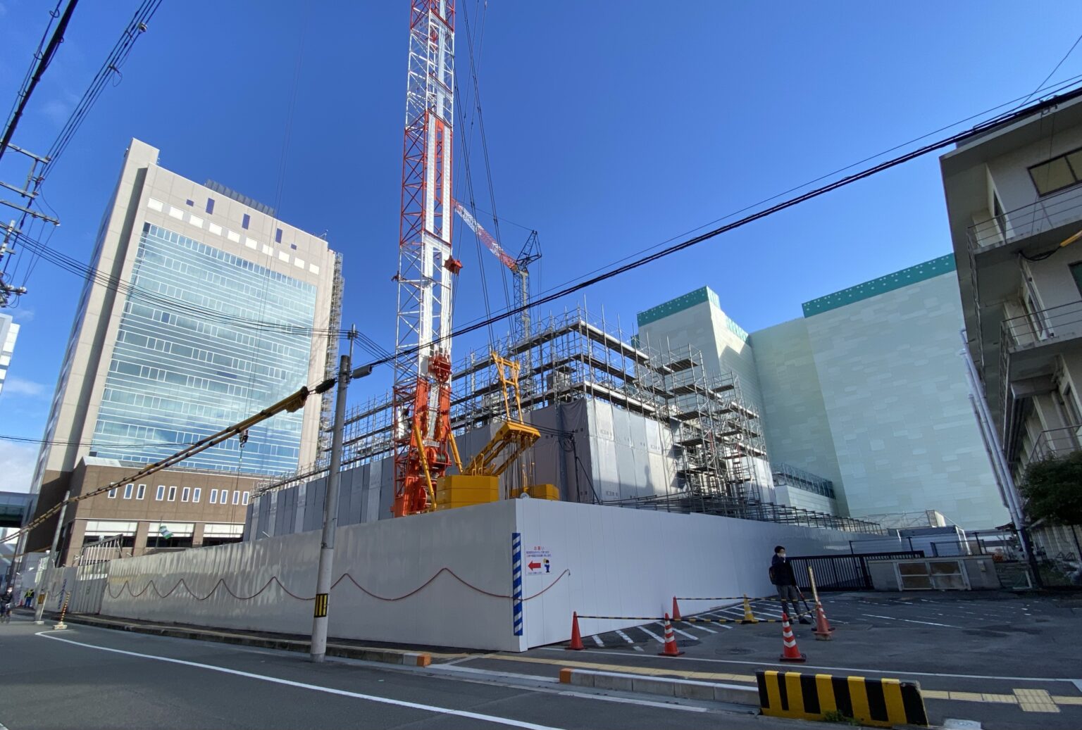 森ノ宮の巨大プロジェクトにつながる開発!地方独立行政法人大阪健康安全基盤研究所等一元化施設整備 22年1月の様子 大阪の近未来(大阪 関西の再開発巡り) 森ノ宮の巨大プロジェクトにつながる開発!地方独立行政法人大阪健康安全基盤研究所等一元化施設整備 22年1月の様子 大阪の近未来(大阪 関西の再開発巡り)