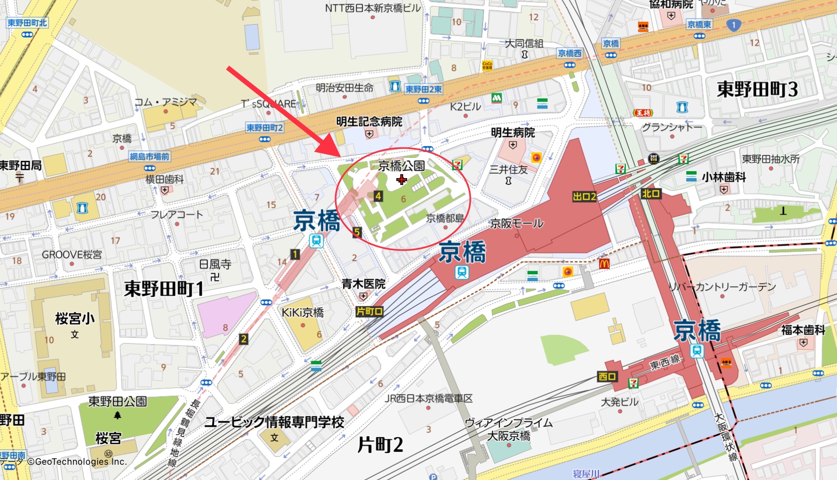 2025年春に完了予定!大阪メトロ「京橋駅」直結の商業施設!コムズガーデンリニューアル 24年2月の様子 - 大阪の近未来(大阪 関西の再開発巡り)